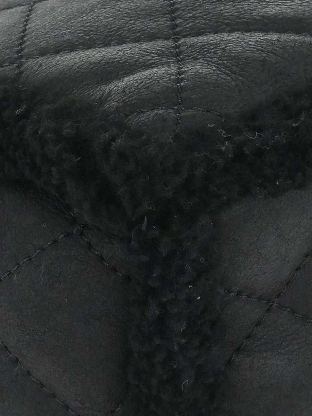 Chanel Black Mouton Chain Tote Bag 178246